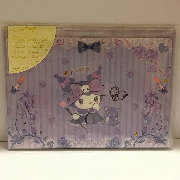 Kuromi Miki Takei Mini Letter Set - Picture 1 of 6
